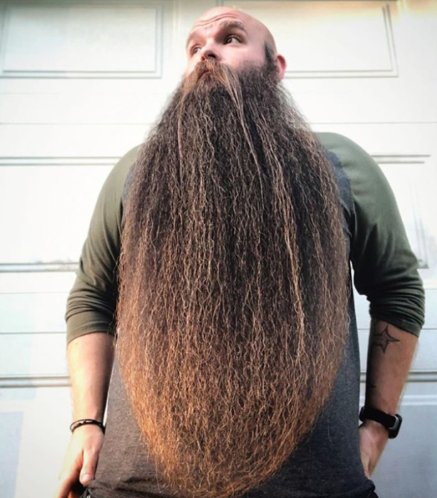 В ближайшее время Ланс не намерен сбривать бороду. Instagram lan_woo.