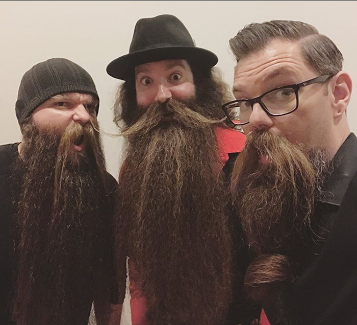 На всемирном конкурсе бородачей. Instagram lan_woo.