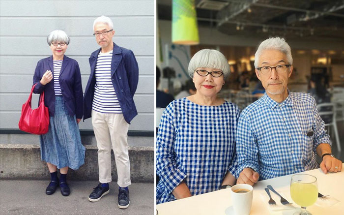 Японские пенсионеры. Instagram bonpon511.