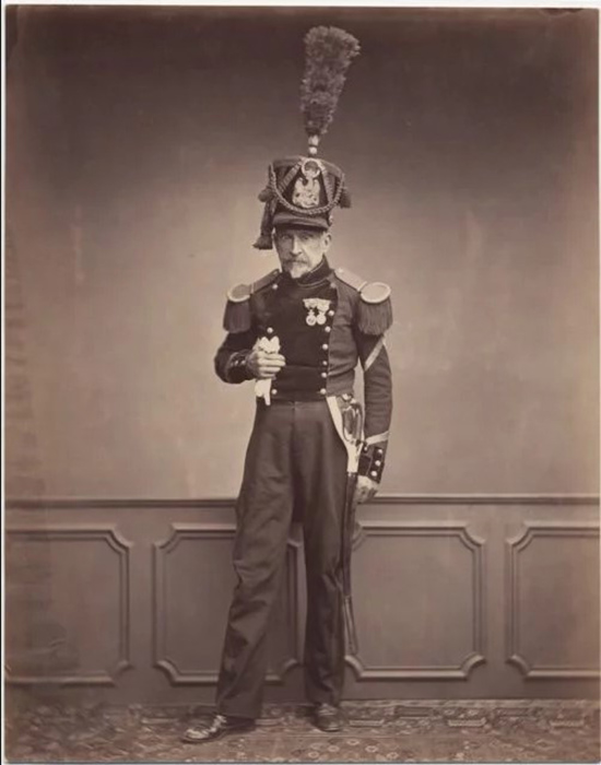 Месье Лефебре, сержант второго инженерного полка 1815. Фото: Brown University Library.