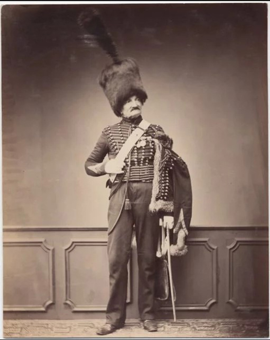 Месье Мейр, седьмой гусарский полк, 1809-1815. Фото: Brown University Library.