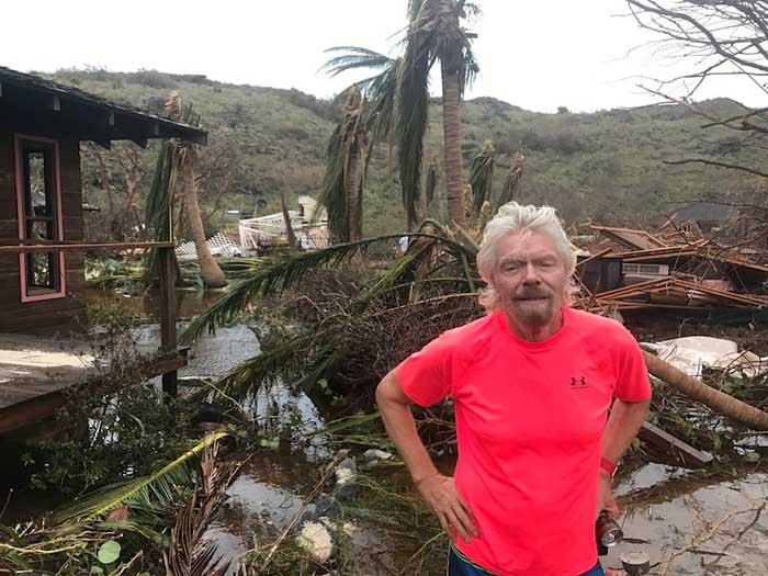 Ричард Бэнсон был на острове в день, когда произошла катастрофа.