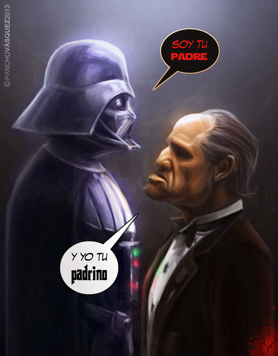 «Я твой отец» - «А я твой крёстный отец».