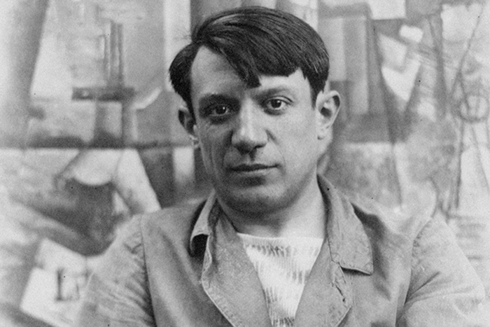 Молодой Пабло Пикассо. Фото 1904 года.