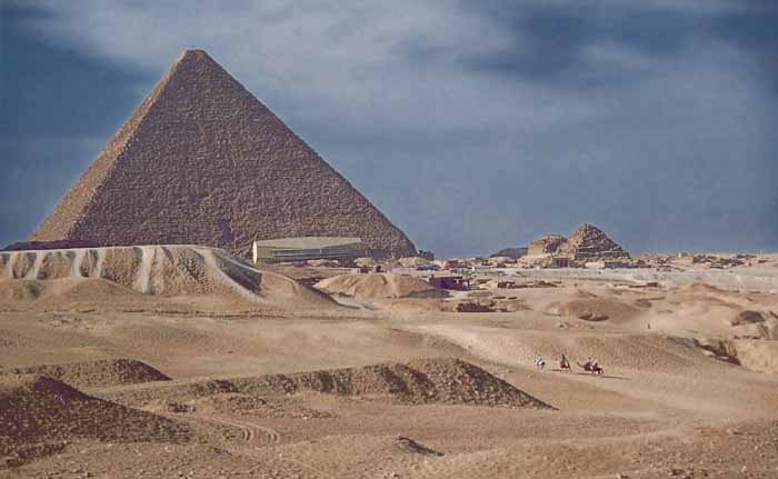 Пирамида Хеопса.