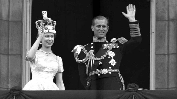 Королева Елизавета II и герцог Эдинбургский Филипп.