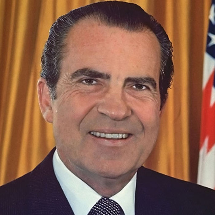 37-й Президент США Ричард Никсон.