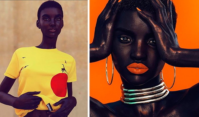 Шуду, африканская модель, существующая только в Инстаграме.