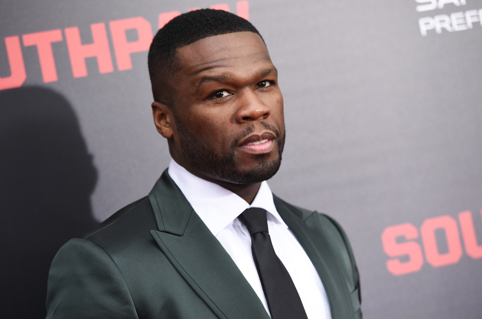 Американский реп-исполнитель 50 Cent.