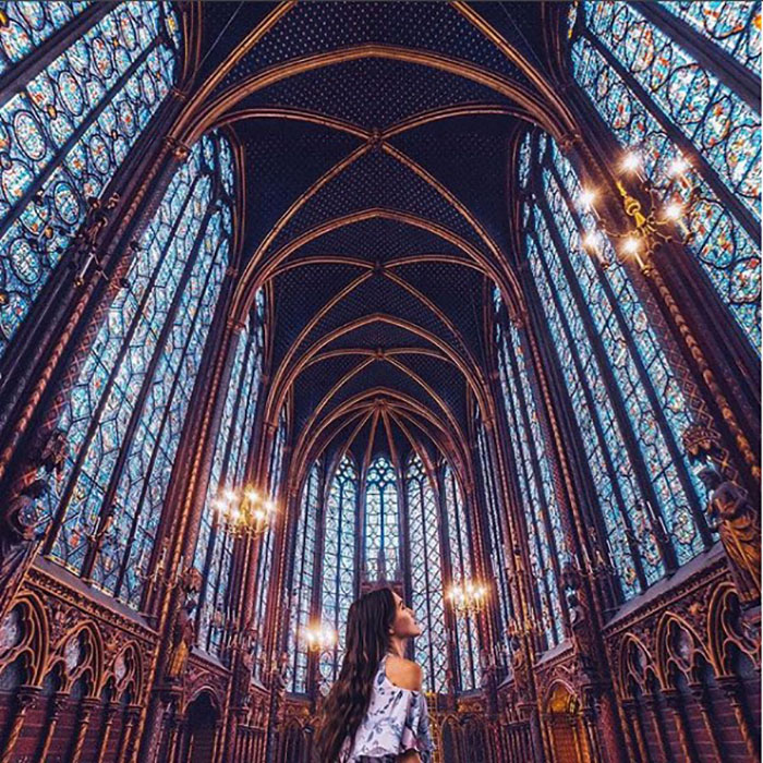 Собор в Париже.  Instagram vi66nya.