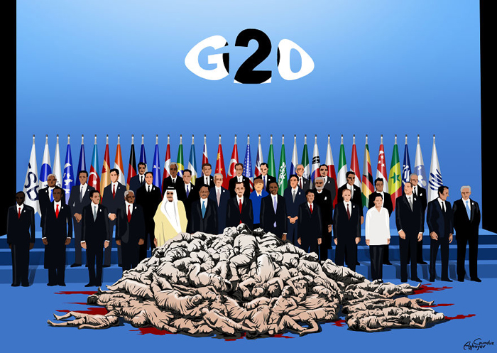Большая двадцатка. Автор: Gunduz Agayev.