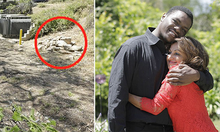 Женщина нашла похороненного заживо ребенка.