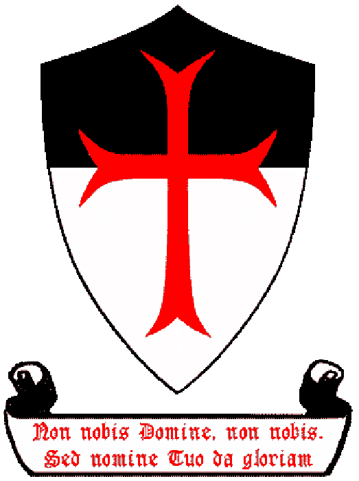 Эмблема Ордена тамлиеров и их девиз.