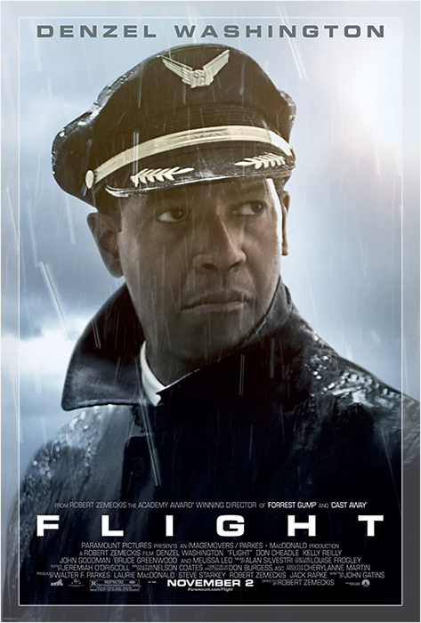 Рекламный постер фильма «Экипаж» (Полёт), 2012 год.