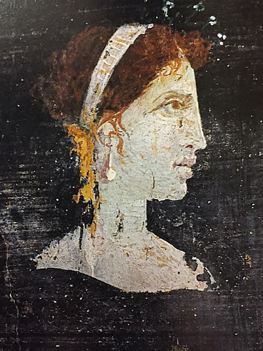 Посмертный портрет царицы Клеопатры.