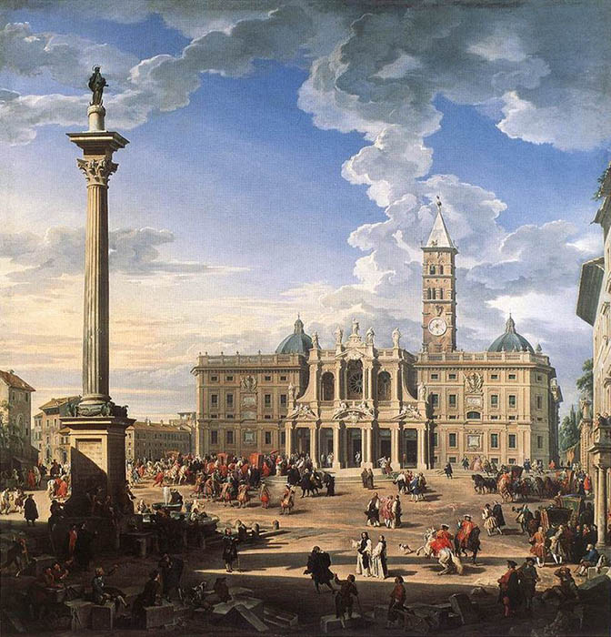 Одна из самых первых колонн в Риме.