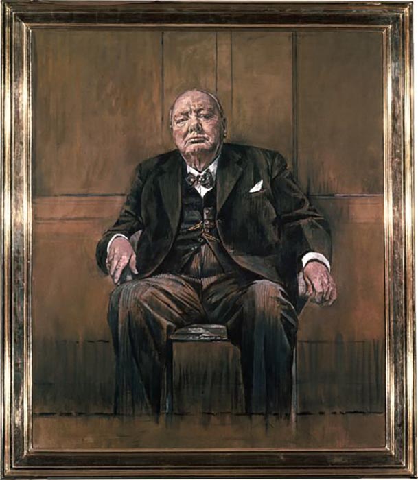 «Портрет сэра Уинстона Черчилля», Грэм Сазерленд.