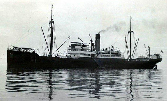 Германское судно СС Минден.