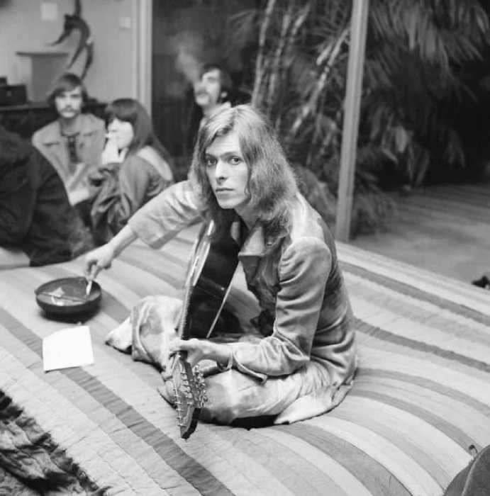 Музыкальный джэм на вечеринке в Лос-Анджелесе, 1971 год.