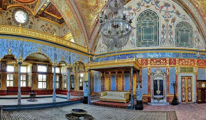 Покои султана во дворце Топкапы.