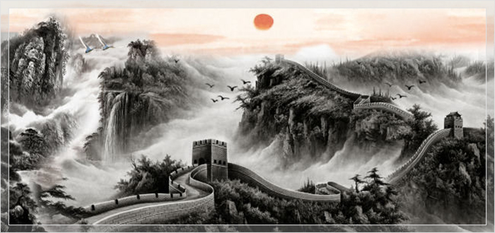 Изображение Великой китайской стены.