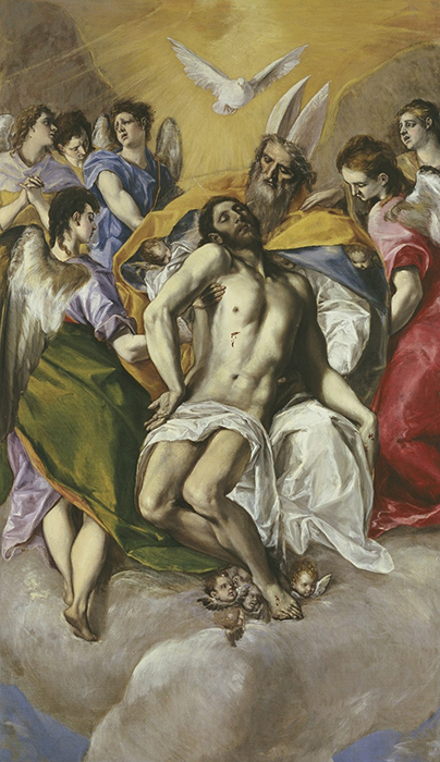 «Святая Троица» (около 1579 года), Эль Греко. / Фото: Wikimedia Commons.
