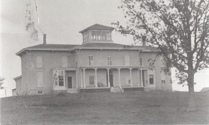 Фотография особняка Футов, около 1900 года.