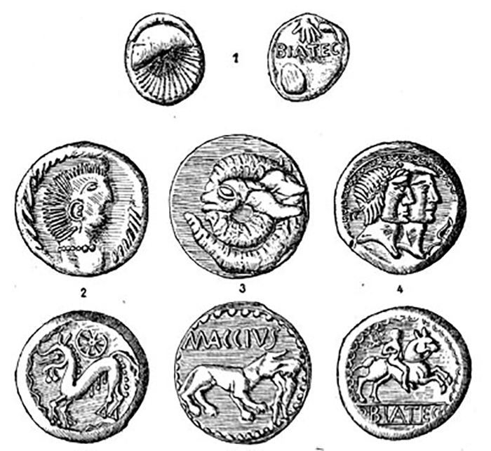 Кельтские монеты.