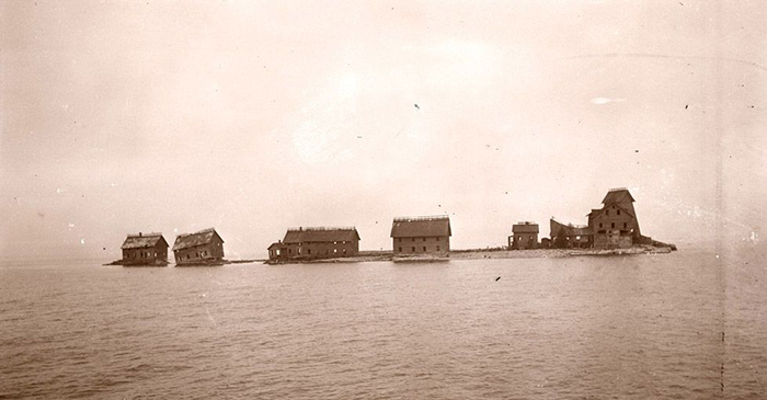 Серебряный островок в 1911 году.
