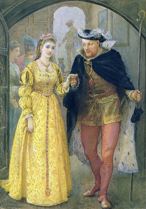 Анна Болейн и Генрих VIII.