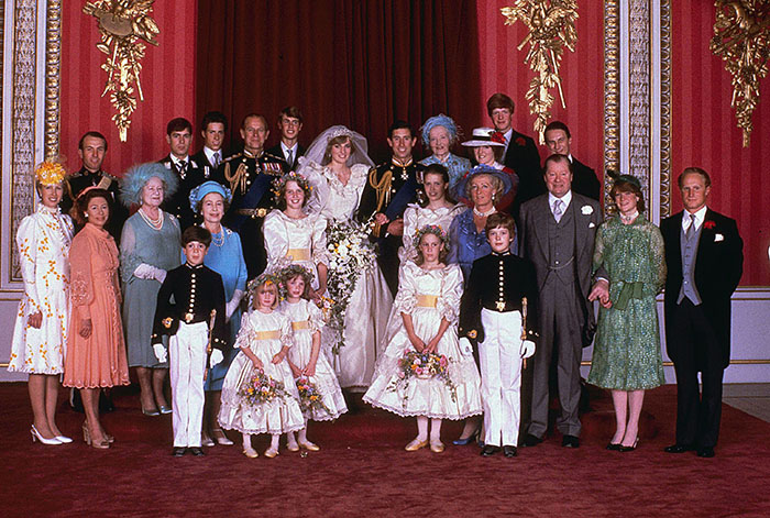 Свадьба принца Чарльза и Дианы Спенсер.