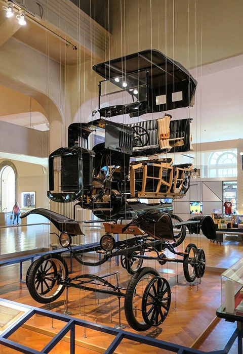 Ford Model T в Музее инноваций Генри Форда.