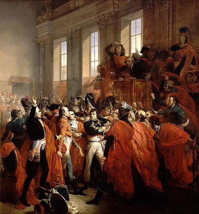 В результате переворота Наполеон пришёл к власти.