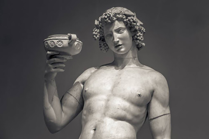 Дионис - древнегреческий бог виноградарства и виноделия.