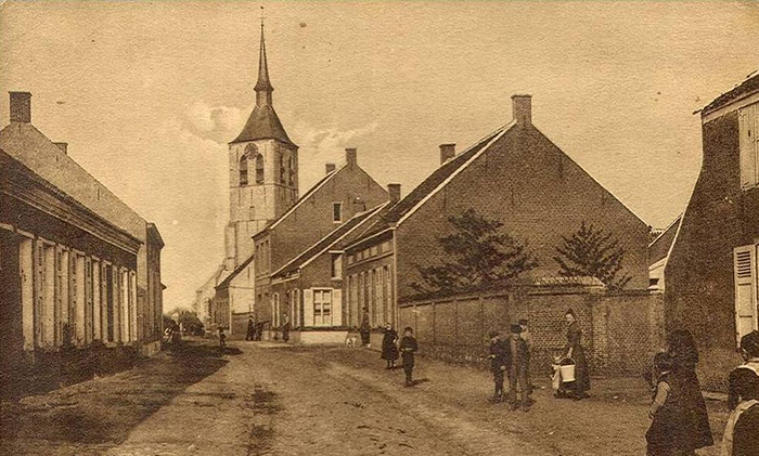 Так выглядела деревня Вилмарсдонк в 1899 году.