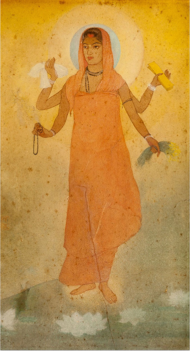 Бхарат Мата - Мать Индия.