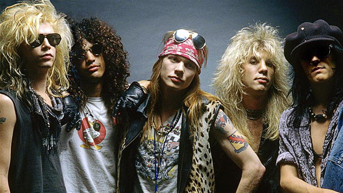 Плохиши из Guns N' Roses.