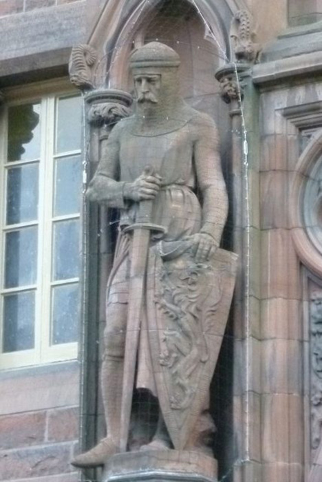Статуя Уоллеса в Шотландской Национальной портретной галерее, Эдинбург.
