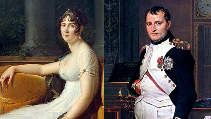 Жозефина и Наполеон.