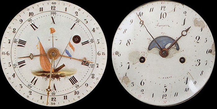Часы времён Французской революции.