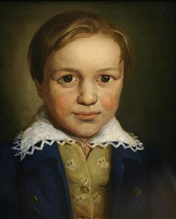 Маленький Людвиг ван Бетховен.