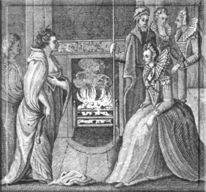 Встреча Грейс О'Мэлли и королевы Елизаветы I.