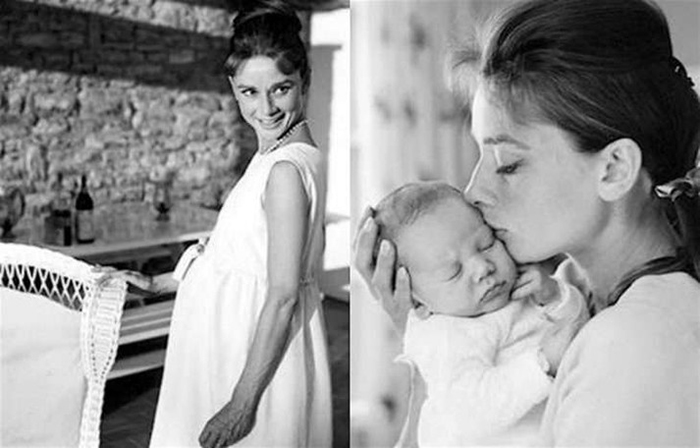 Одри Хепберн стала не только звездой Голливуда, но и прекрасной матерью.