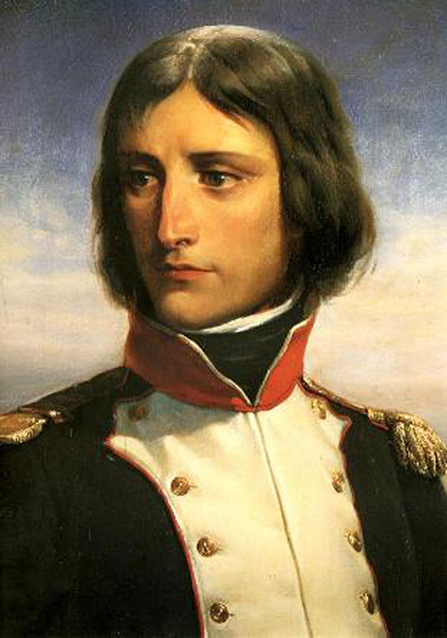 Юный Наполеон Бонапарт.