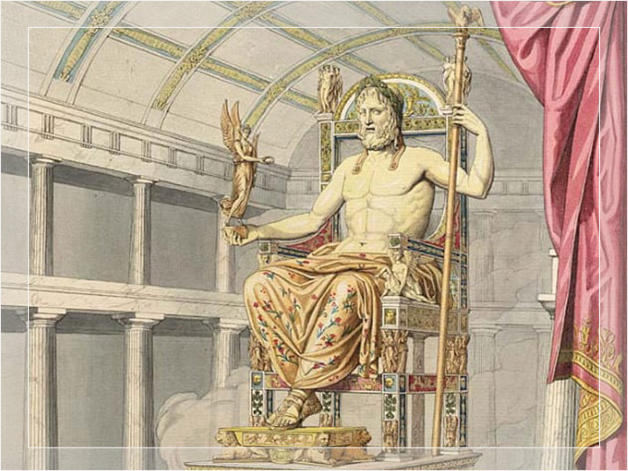 Статуя Зевса.