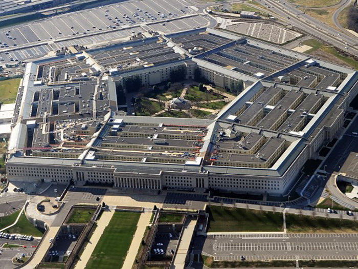 Пентагон — штаб-квартира Министерства обороны США.