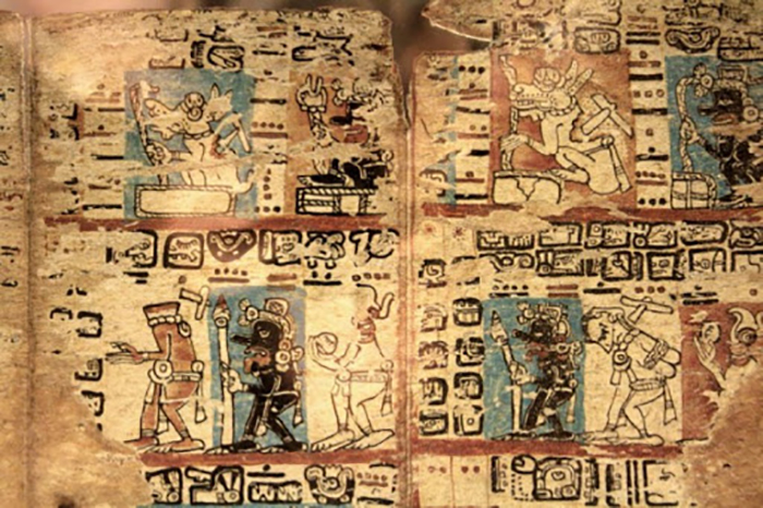 Письменность древних майя.