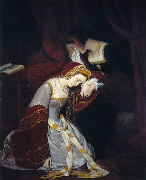Анна Болейн в Башне, фрагмент, 1835 год. / Фото: Getty Images