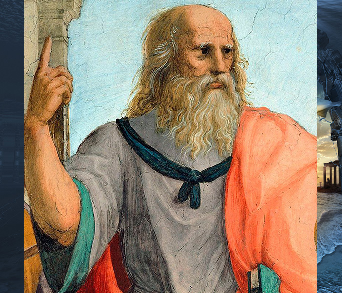 Древнегреческий философ Платон.