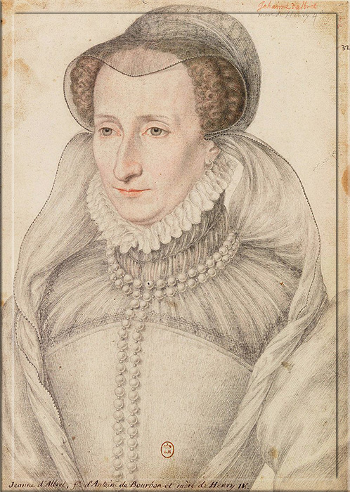 Жанна д'Альбре, королева Наварры.